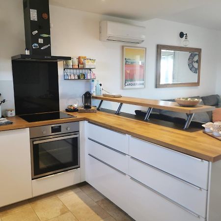 Ferienwohnung Duplex Cocooning Carqueiranne Exterior foto