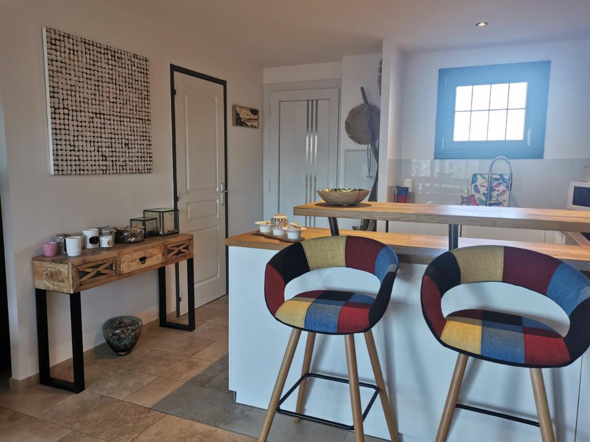 Ferienwohnung Duplex Cocooning Carqueiranne Exterior foto